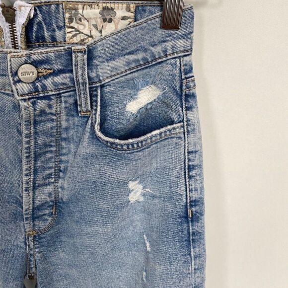 Ziwy Women's Blue Gloria Original Back Zip Jeans - Picture 5 of 13